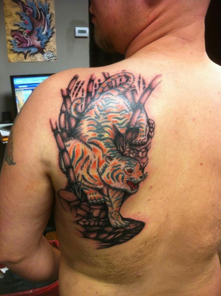 50 Impressive Tiger Tattoos On Shoulder - Tattoo Designs – TattoosBag.com
